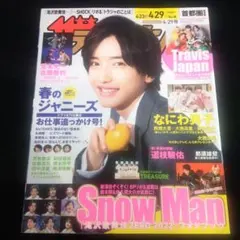 雑誌　ザ・テレビジョン 2022年4月29日号 道枝駿佑 なにわ男子