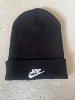 Nike supreme ニット帽 ビーニー ブラック - メルカリ