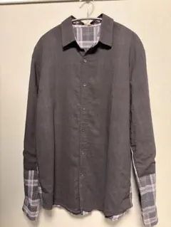 HELMUT LANG 長袖シャツ チェック柄 Mのサムネイル