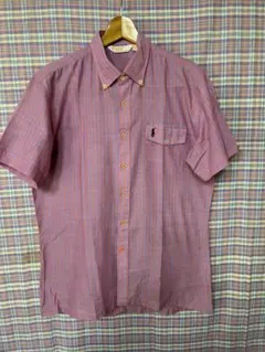 ラルフローレン三角タグ◼️80sビンテージ・ストライプ・シャツ◼️オールドPOLO