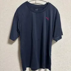 PUMA ネイビー 半袖Tシャツ