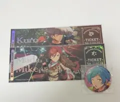 あんさんぶるスターズ！！　あんスタ　チケット　缶バッジ　奏汰　紅郎　斑