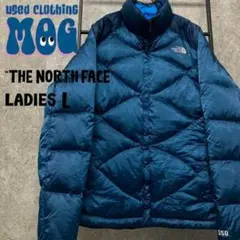 《US古着》ノースフェイス ダウン/ライナー ジャケット 550フィル ロゴ刺繍