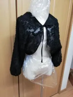 tal by yumi★ジャガードポンチョブラウス未使用フラワー模様カーディガン