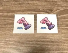 ポケモンパンシール 215弾 ドットのデカヌチャン　2枚セット