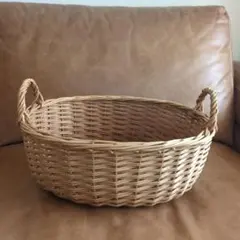 天然素材 楕円形バスケット／maduで購入