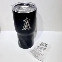 未使用 MLB公式 ロサンゼルス エンゼルス 30oz 保温保冷タンブラー 黒のサムネイル