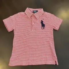 Polo by Ralph Lauren 赤白ストライプ ポロシャツ 5