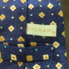 直*渡様 BVLGARI 幾何学模様 ネクタイ