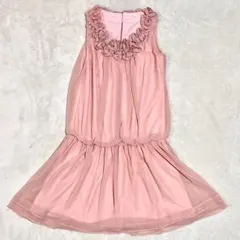 割引‼️エメ AIMER ドレス ワンピース ピンク 9号 結婚式 パーティー