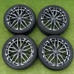 ホイールLEONIS 114.3x5H 17インチタイヤ205/45r17