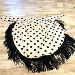 社交ダンスレッスン着、巻きスカートチャコット