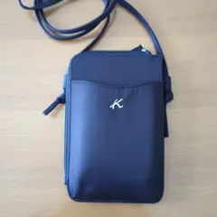Kitamura 黒 レザー スマホショルダーバッグ - メルカリ