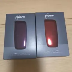 ploom X フロントパネル　プラムバイオレット　ラヴァレッド