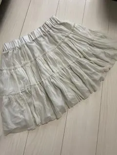 フレアーレースミニスカート