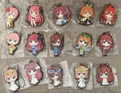 五等分の花嫁　ラバーストラップ ラバーマスコット