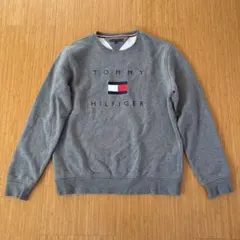 美品! TOMMY HILFIGER グレー XL トレーナー