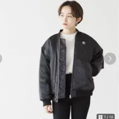 adidas originals ボンバージャケット MA-1 ブラック 黒 M