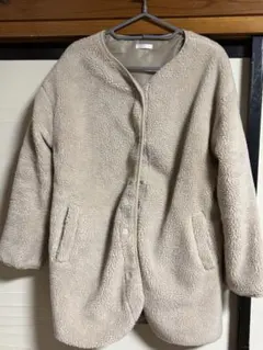 GLACIER ベージュ ボアジャケット Mサイズ