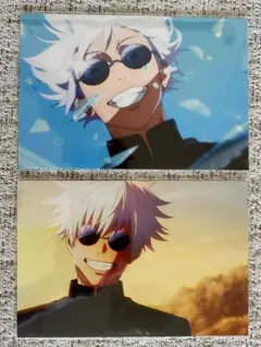 五条悟　呪術廻戦 懐玉・玉折　場面写(OP)　ポストカード　2種