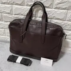 人気✨COACH コーチ ビジネスバック ブリーフケース 本革 ブラウン 茶のサムネイル