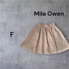 Mila Owen レディース　スカート　フレア　フリーサイズ　ウエストゴム