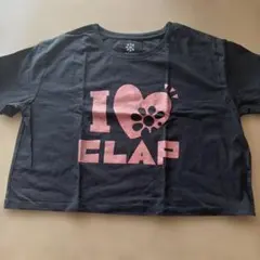 I ♥ CLAP 半袖Tシャツ Women's M 黒のサムネイル