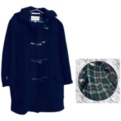 希少 90s Gloverall キングストン ウールヘリンボーンダッフルコート