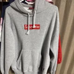 Supreme グレー フード付きパーカー初期のサムネイル