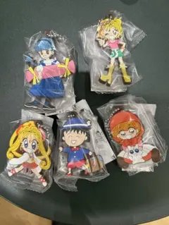 りぼん　カプセルラバーマスコット　ガチャ　5点セット