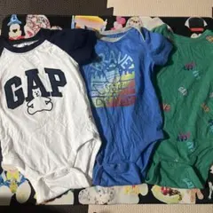 超美品！ベビーGAP 半袖ロンパース 3点セット 80cm 男の子