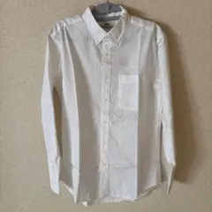 ホワイト ボタンダウンシャツ Mサイズ