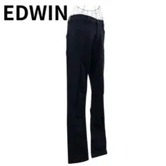 EDWIN ダークブルー ストレートデニムカジュアル シンプルストレッチ