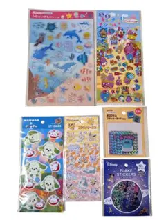 ワンワン ホログラムステッカー鉄道 ポケモンプチプチシール 6点セット