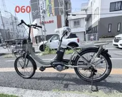 中古22㌅ Panasonic gyutto電動アシスト自転車 12Ah 大阪 - メルカリ