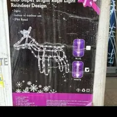 未使用　LEDイルミネーションライト　トナカイ型