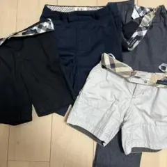 BURBERRY DAKS キッズ ハーフパンツ 4点セット 100 110