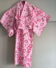 浴衣　ミニー　セパレート　ワンピース　ディズニー　ピンク　ハイビスカスのサムネイル