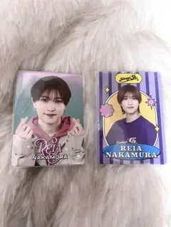 中村嶺亜　プロフィールカード　２種