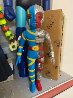 在庫最後 人造人間キカイダー ソフビ 黒色の目 25cm 2025年最新