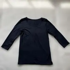 ユニクロ　HEATTECH 長袖アンダーシャツ 110サイズ 黒　2枚セット