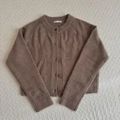 GU ベージュ カーディガン Mサイズ