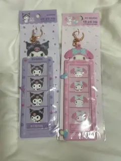 韓国限定 4カットフォトキーリング クロミ マイメロ