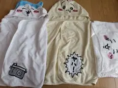 ちいかわ フード付きタオル