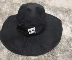 【美品】NEW ERA ハット ブラックのサムネイル