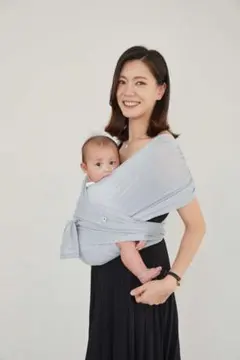 Konny抱っこ紐ライトグレー2xsサイズサマー