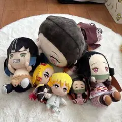 匿名配送❣️鬼滅の刃 ぬいぐるみ 6体セット　善逸　ねずこ　煉獄さん　伊之助
