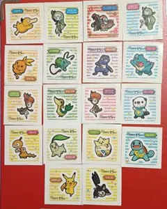 ポケモンパンシール 全18種セット