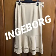 INGEBORG マーメイドスカート　白　Mサイズのサムネイル