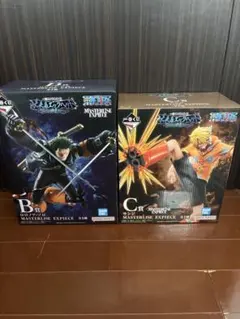 ワンピース　一番くじ　未来島エッグヘッド　B・C賞 ゾロ・サンジ